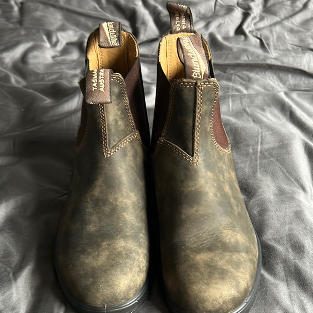 Blundstone Men's Brown Leather Boots